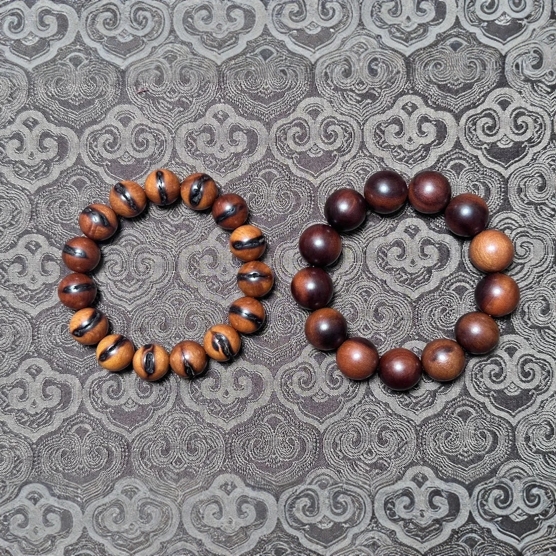 雷火炼木 雷枣手串手持专拍