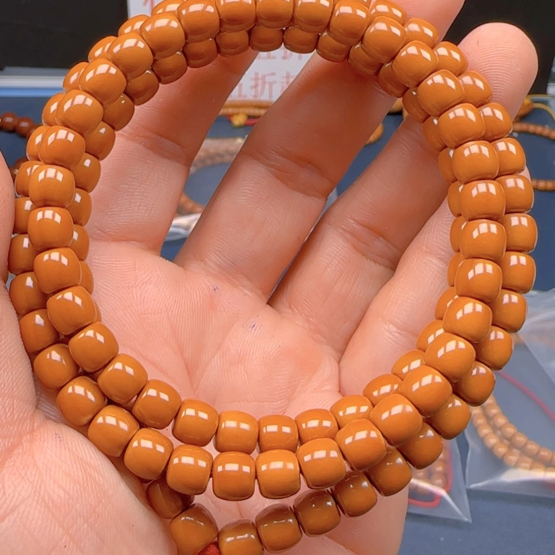 手串橄榄核老挝SSS级核尖极限弧尺寸6.9