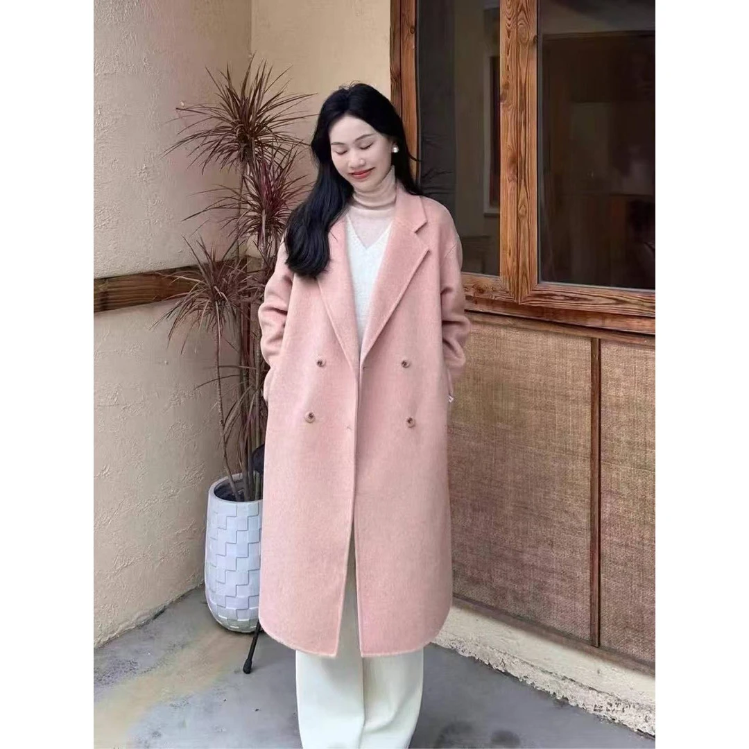 时尚双面羊毛大衣ZBW34215