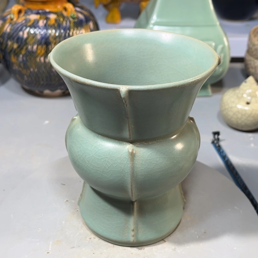 瓶汝窑瓶子品相完美