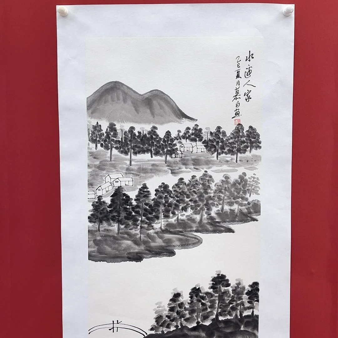 国画纯手绘作品书画
