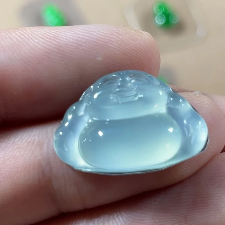 定制翡翠未镶嵌佛公