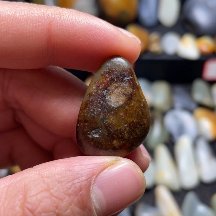 和田玉未镶嵌挂件17