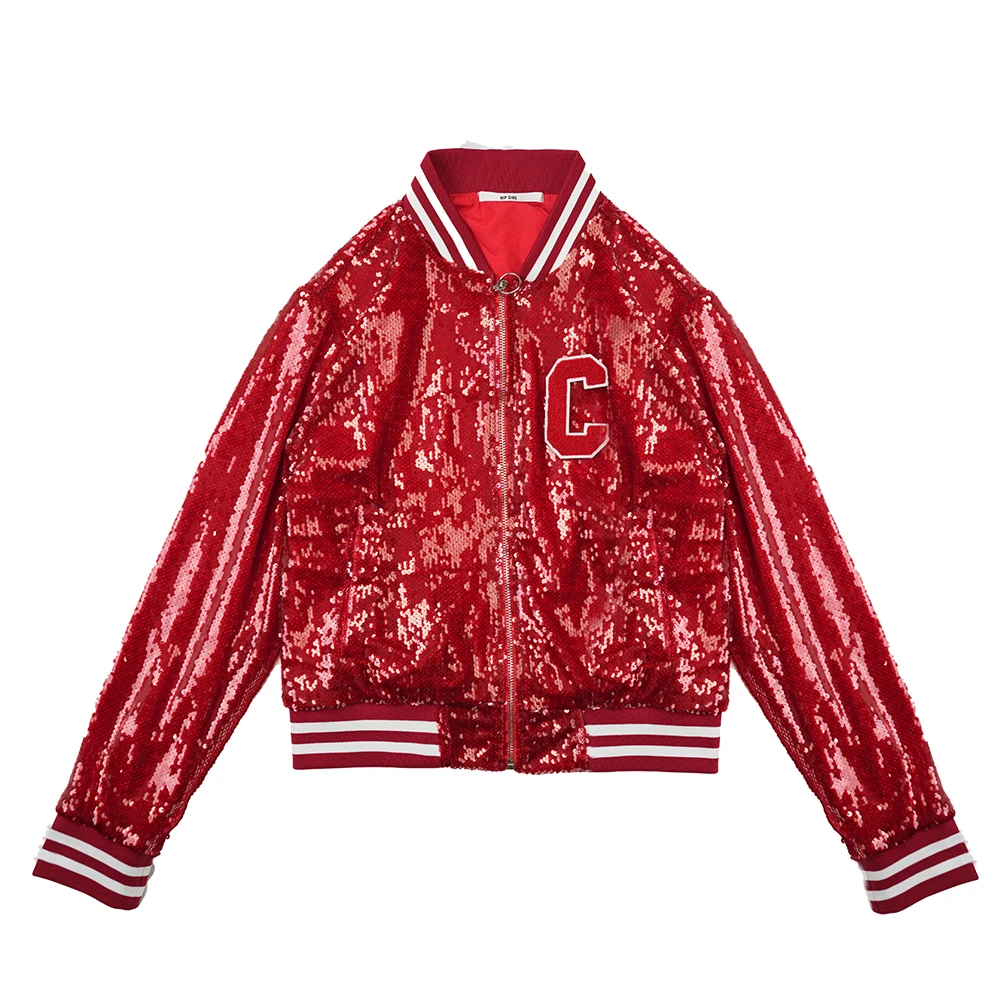 包嫂47003上衣女装春夏2025新款外搭慵懒风烫钻外套网红47003