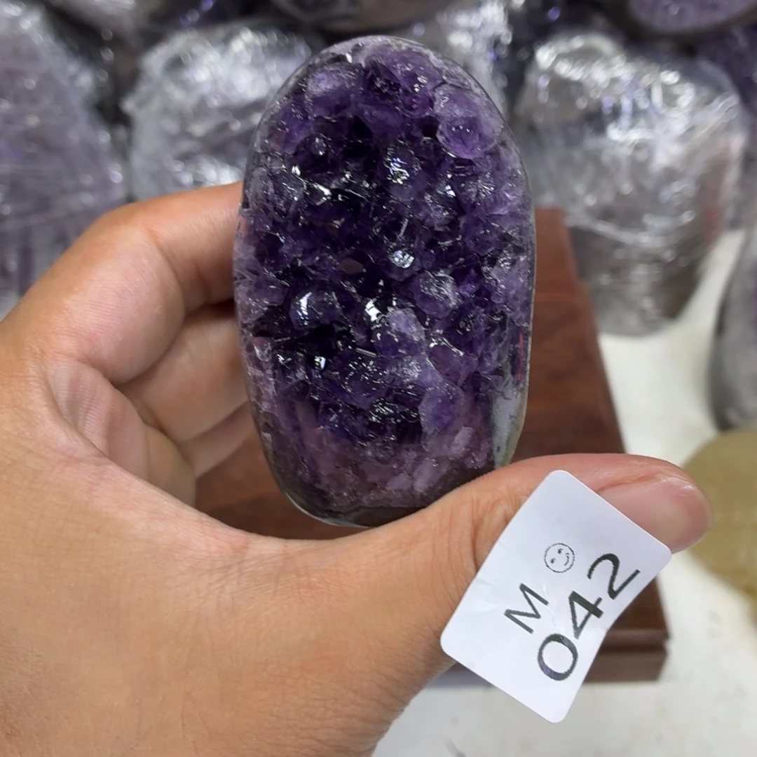 紫晶摆件未镶嵌水晶