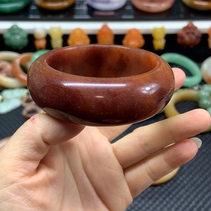 石英质玉未镶嵌手镯