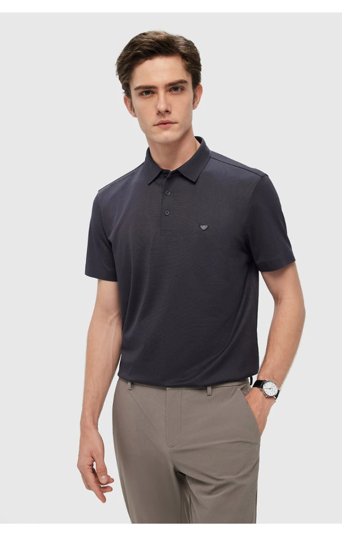 夏季新品短袖翻领POLO上衣
