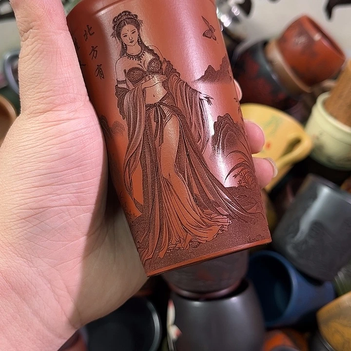 茶杯紫砂全手工紫砂主人杯