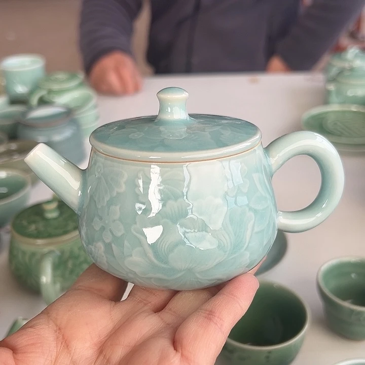 小米茶器龙泉青瓷