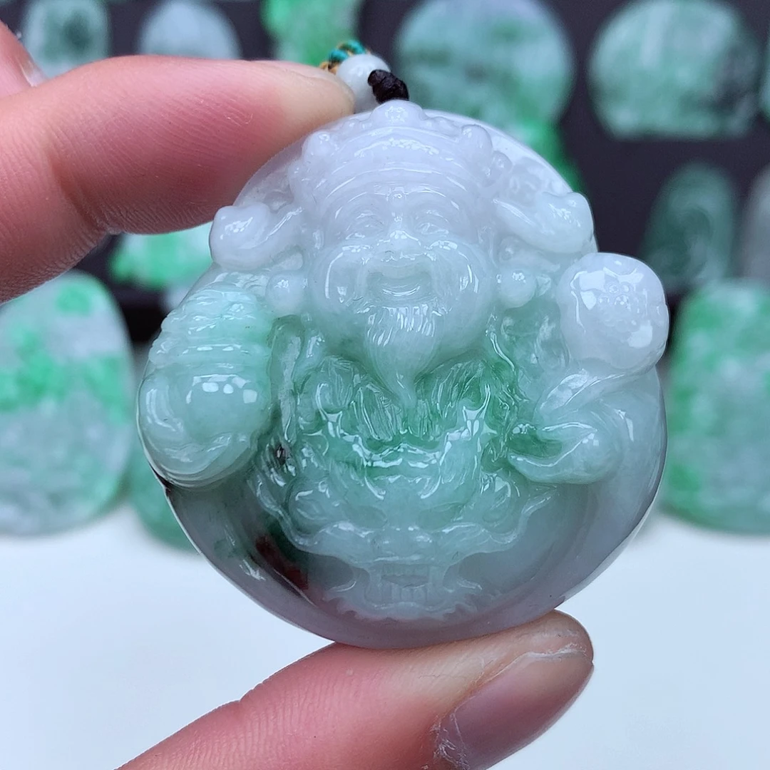 翡翠颈饰未镶嵌翡翠吊坠