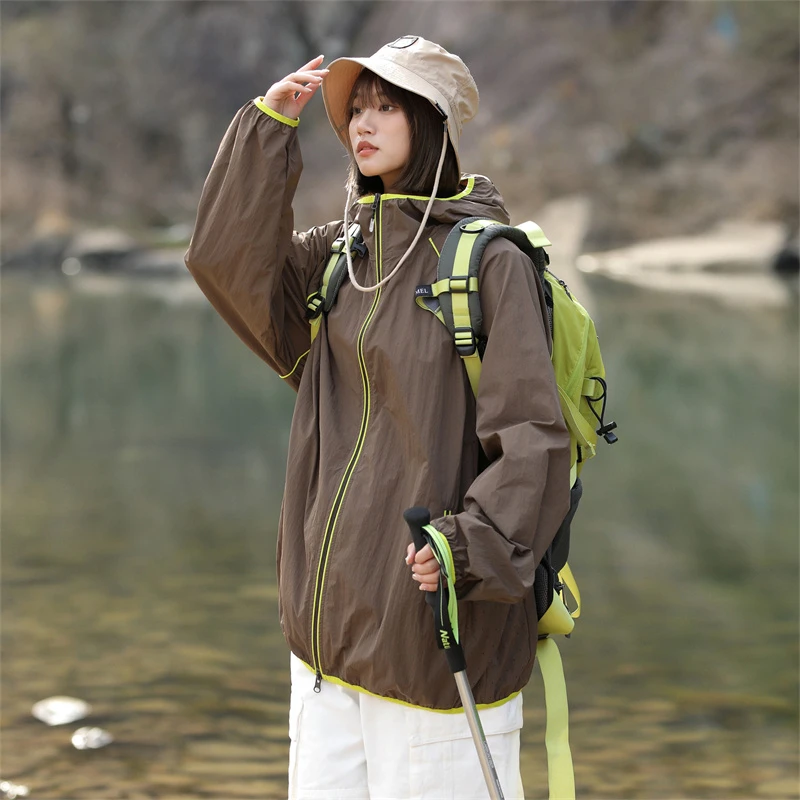 『防晒软壳2.0』UPF100+超透气冰丝防晒衣男女款薄款连帽防紫外线