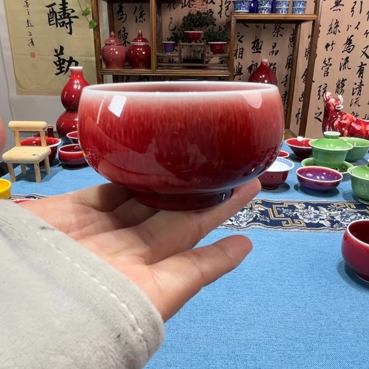 景德镇浅行窑禅定杯