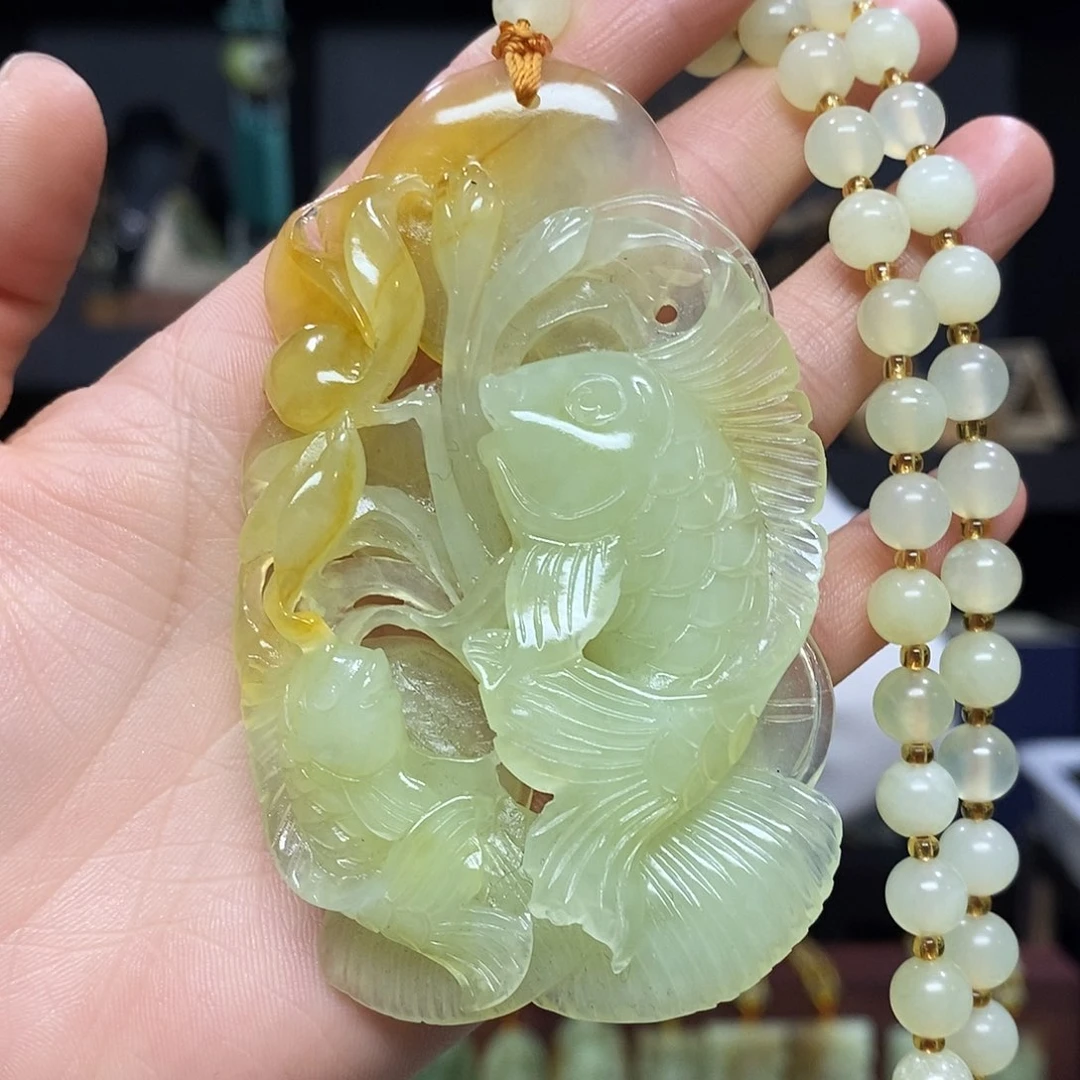 岫玉挂件吊坠未镶嵌