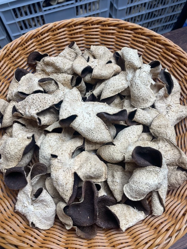 2018年正宗新会陈皮梅江老树圈枝大红整皮养生泡茶送礼佳品特产