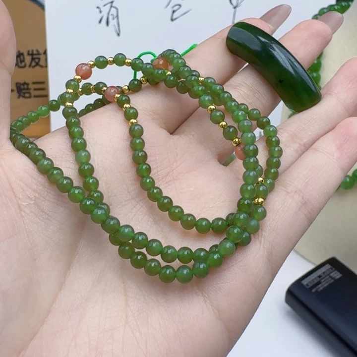 手链未镶嵌和田玉金**喜