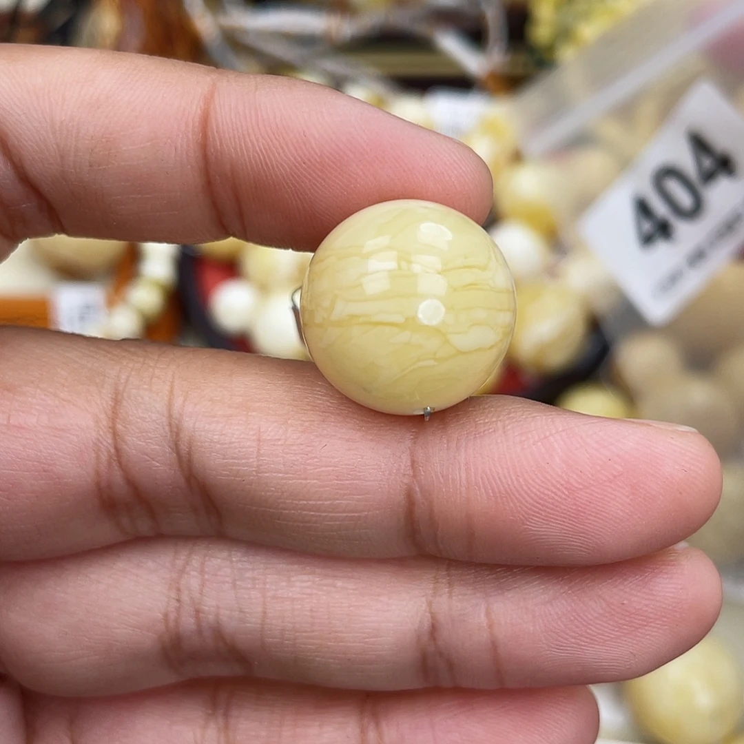 蜜蜡未镶嵌珠宝奇石粉18.8