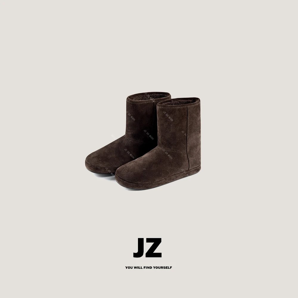 金子/JZ SO MUCH【ALASKA SOFT】进口羊皮毛一体雪地靴