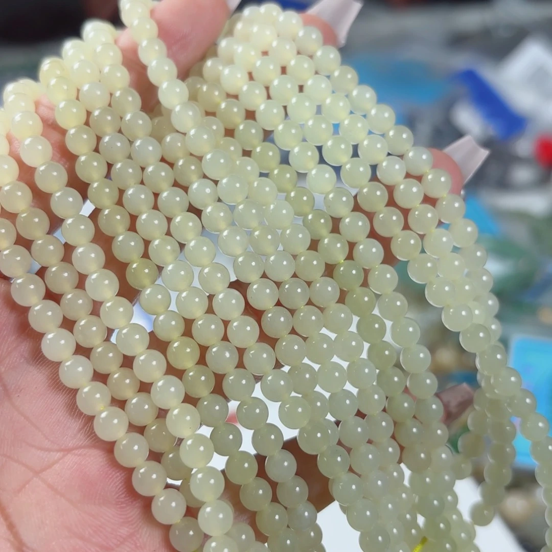 和田玉手链拍一发一多样性未镶嵌