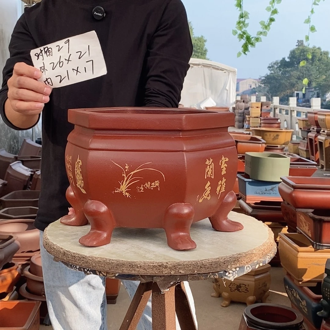 花盆紫砂紫砂花盆