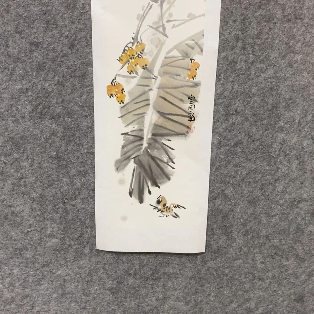 国画尚定固国画花鸟作品
