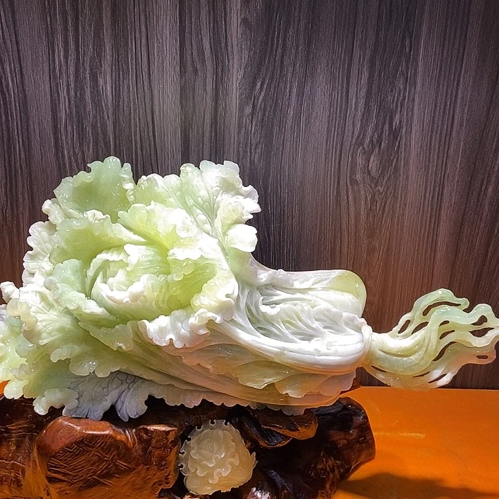 蛇纹石玉（覆膜）合金珠宝奇石