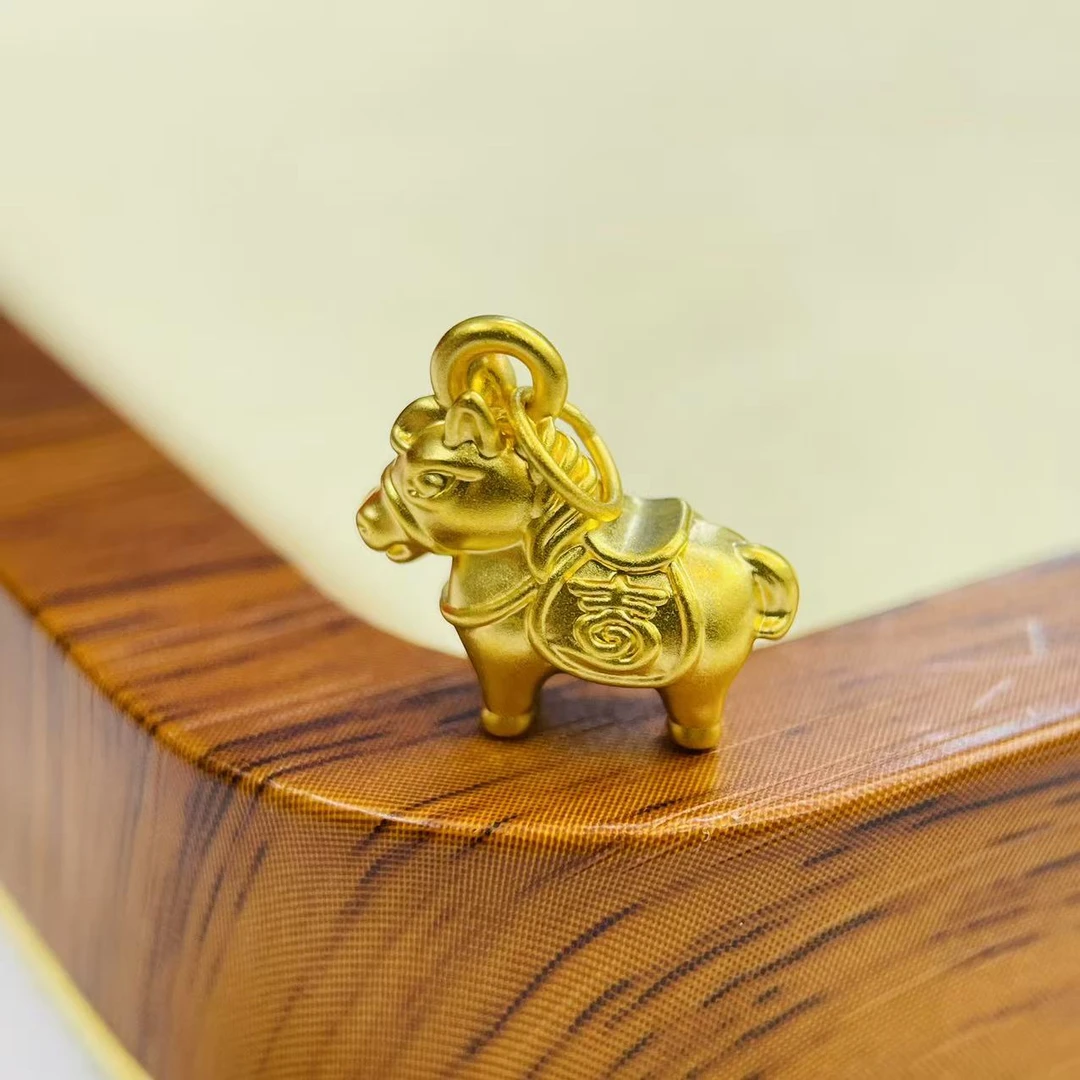 巨锋臻选阁黄金足金999金骏小吉DP2742-0500
