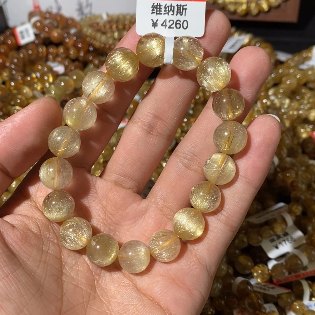 发晶手串未镶嵌是