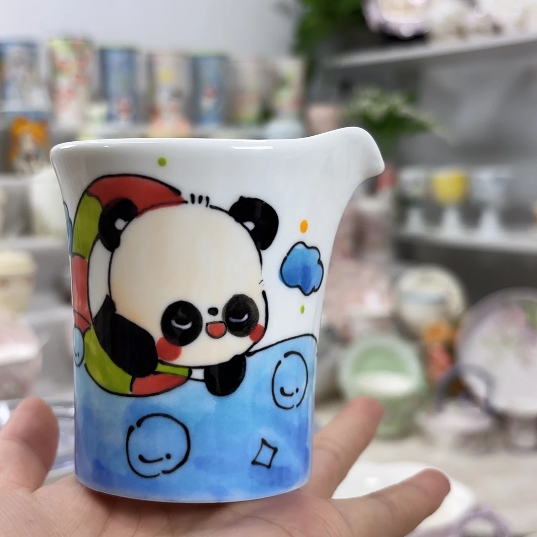 手绘高温釉下彩陶瓷