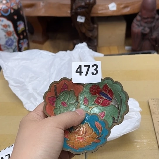 瓷片摆件工艺品瓷器摆件777 