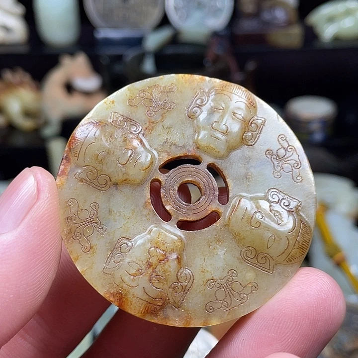 和田玉（糖玉）未镶嵌挂件