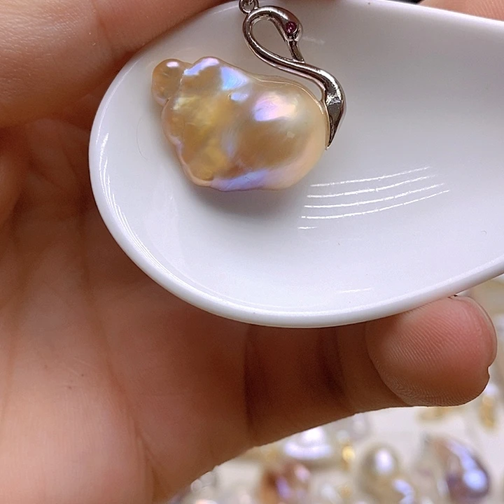 淡水珍珠未镶嵌颈饰693