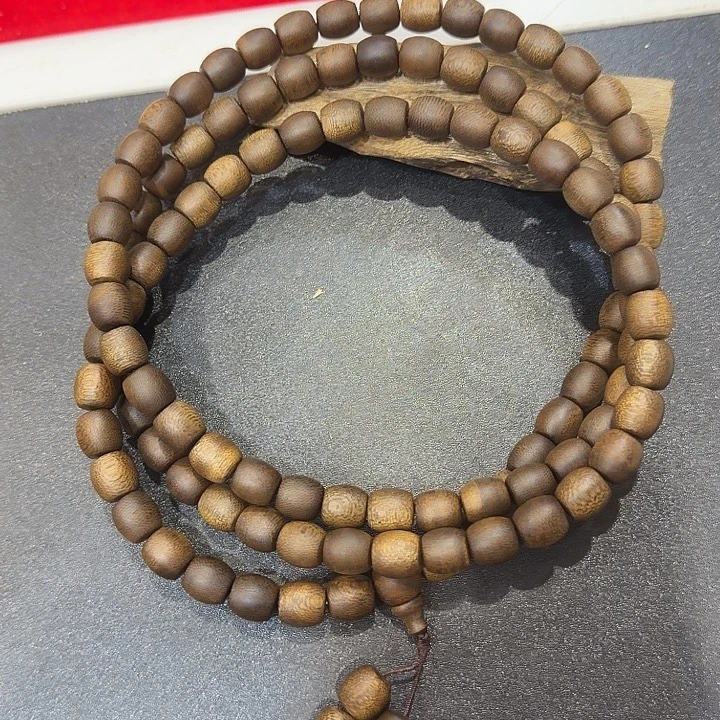 沉香碎屑沉香勾丝➕千里香母树10鼓珠多圈收藏级72克W12