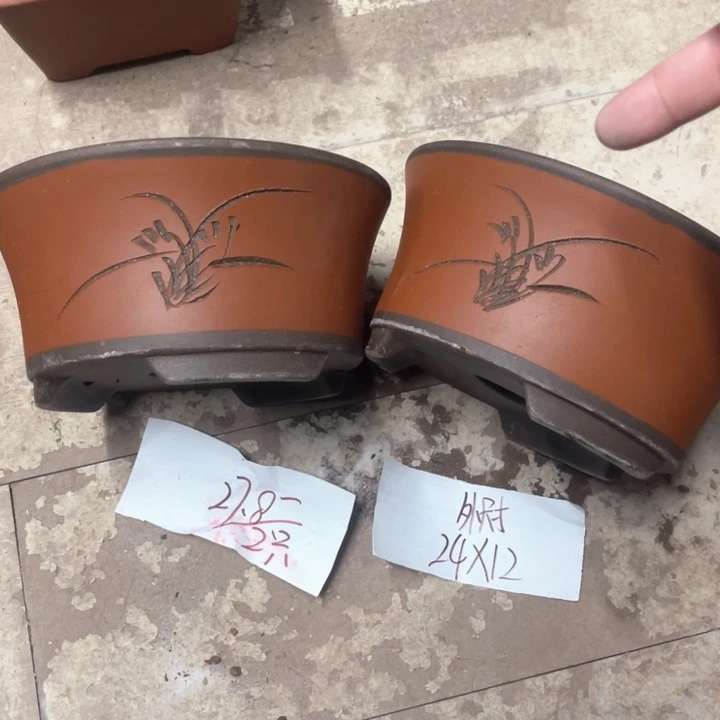 紫砂紫砂花盆破损包赔