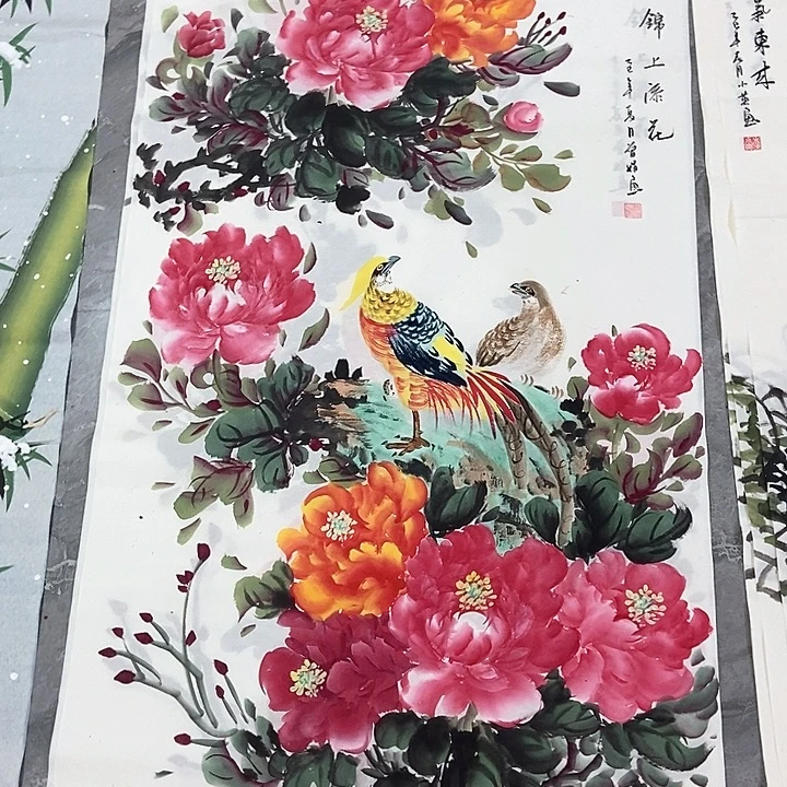 小周画廊的直播间