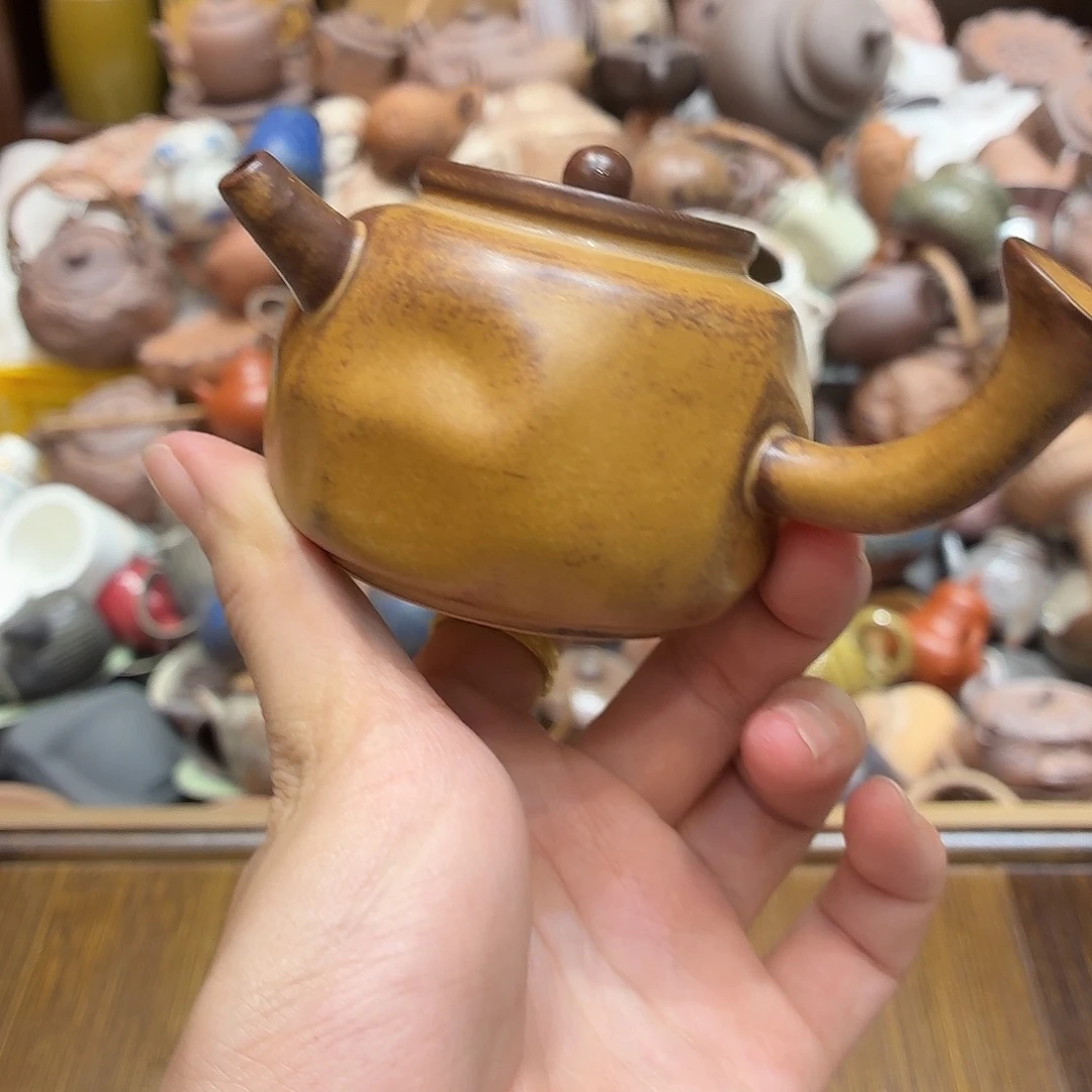 柴燒老岩泥茶器皿