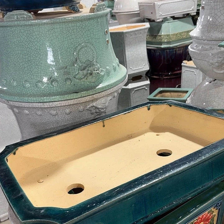 红陶立***茶岭南10湾花盆