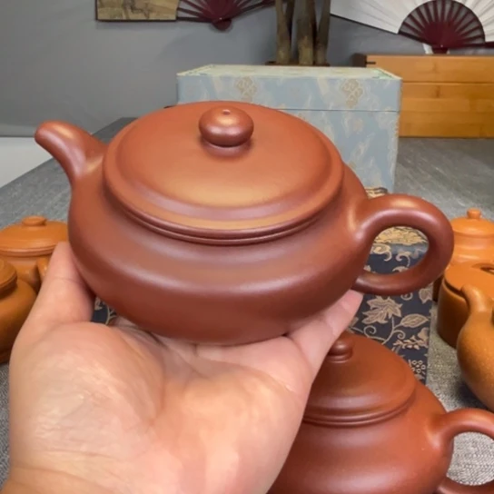 鲜***马茶壶紫砂宜兴紫砂