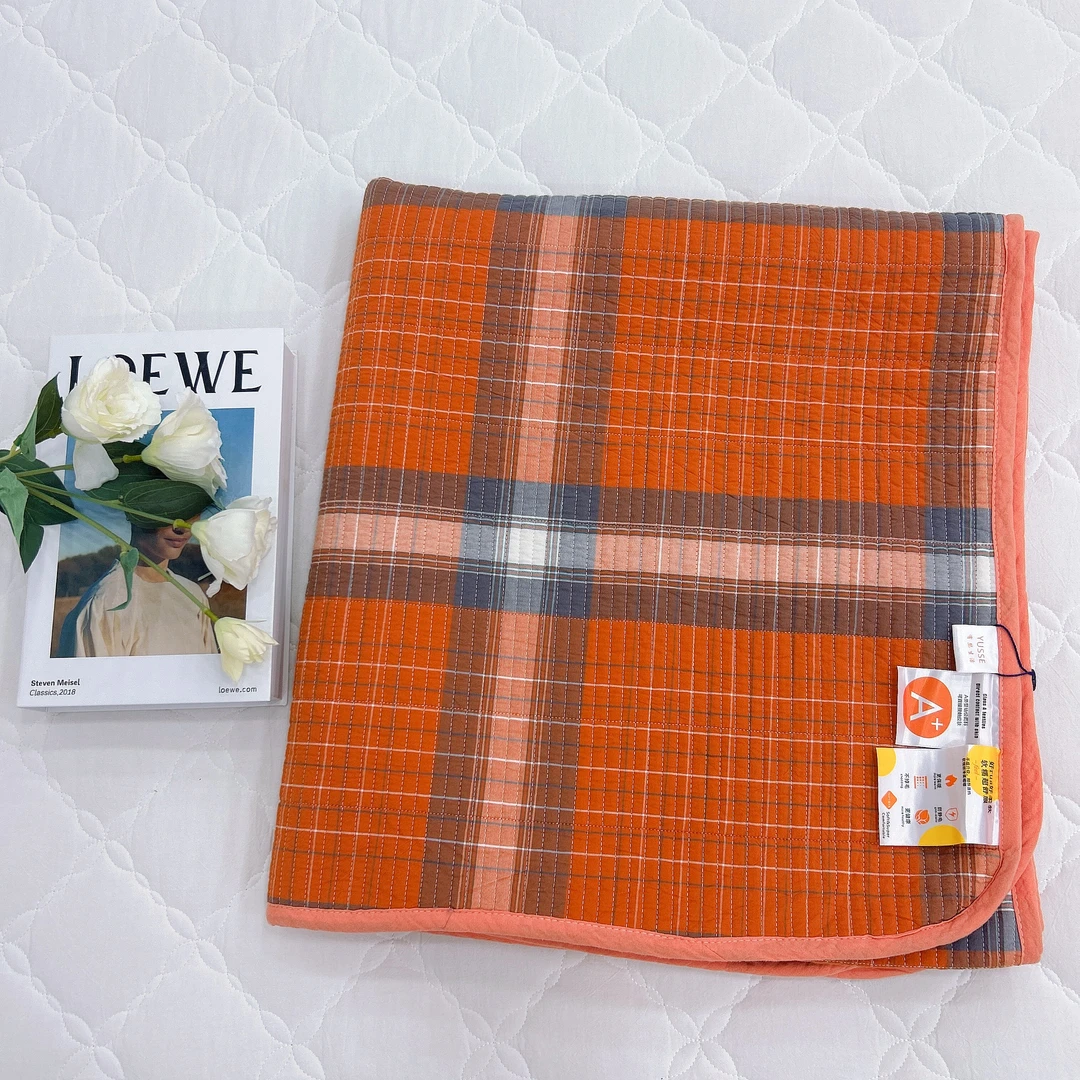 【水洗棉床盖】90*200 超柔软 双面棉 学生宿舍四季可用 床盖一条