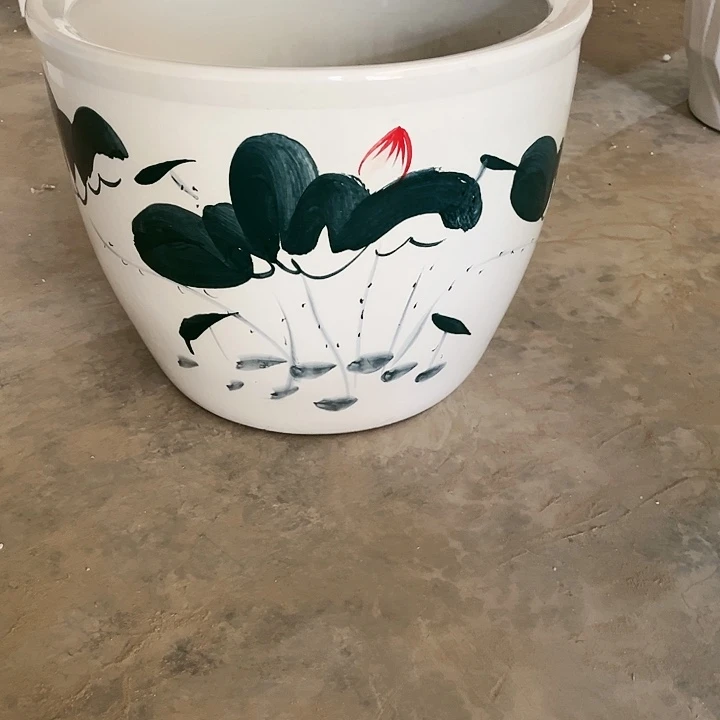 陶瓷花盆包邮包破损