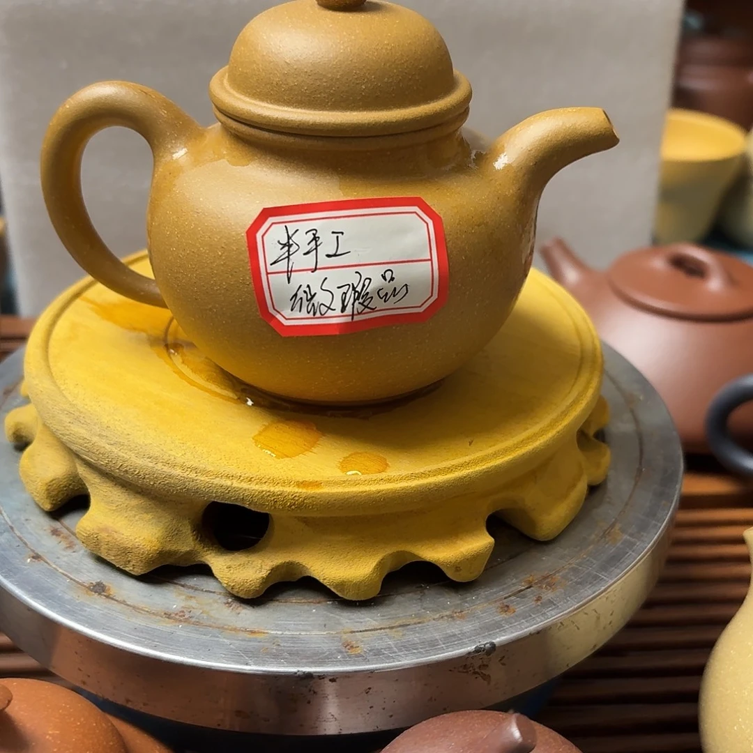 刚***茶壶紫砂半手一个