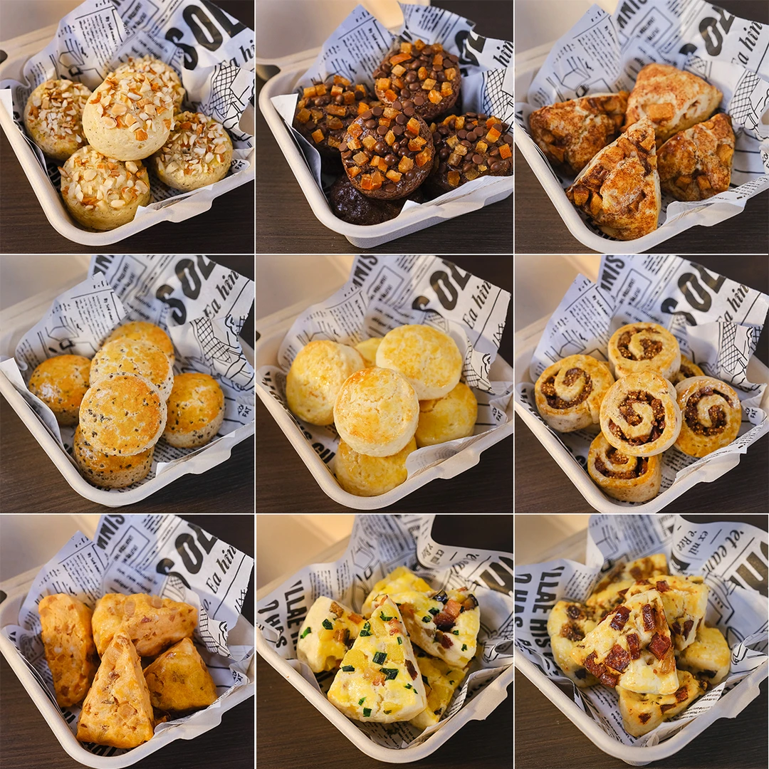 课程|司康多款可咸可甜风味 外酥里软 奶香十足 免打发易上手