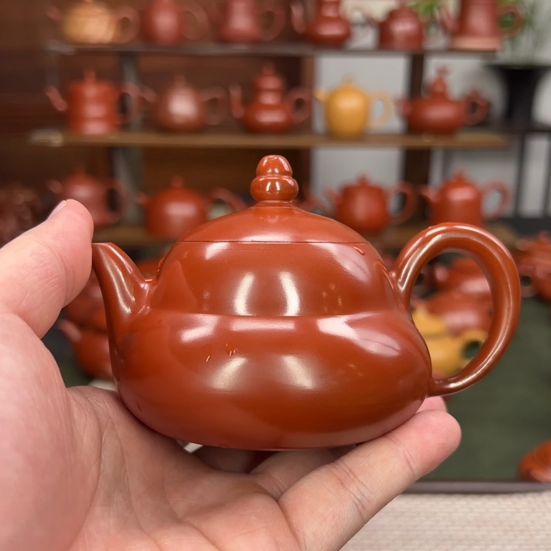 紫砂茶壶潮州手拉壶