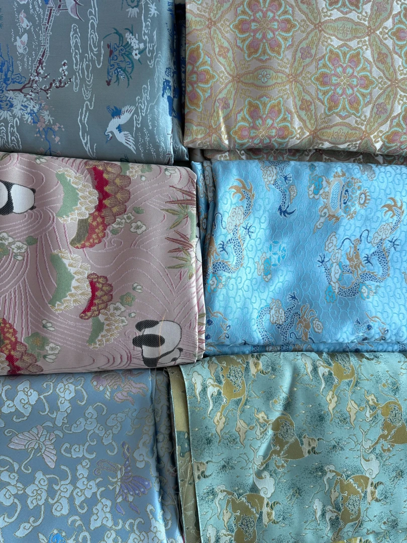 刀口布料微瑕边角料宋香锦云布头