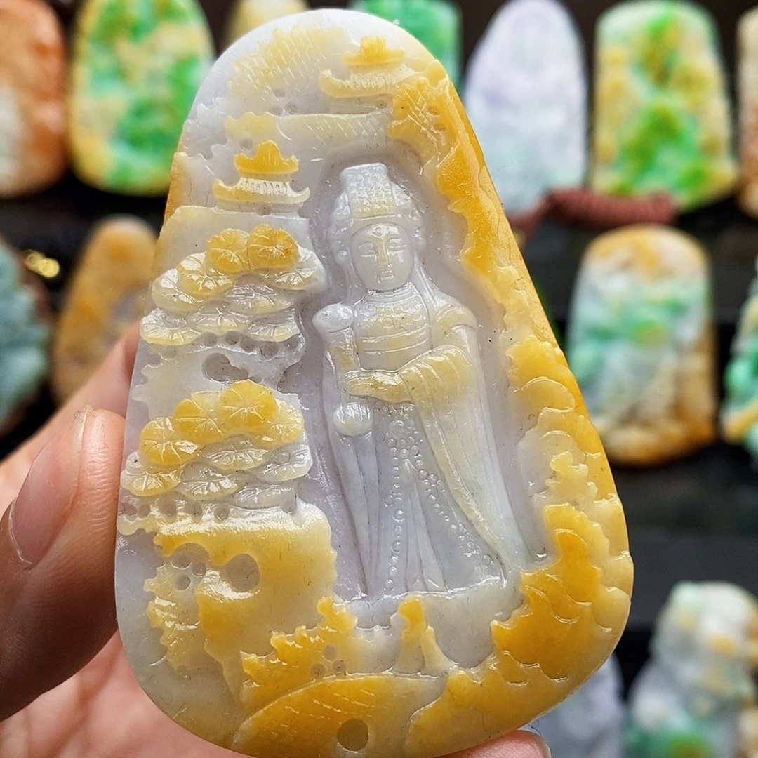 未镶嵌定制翡翠翡翠A货一物一证