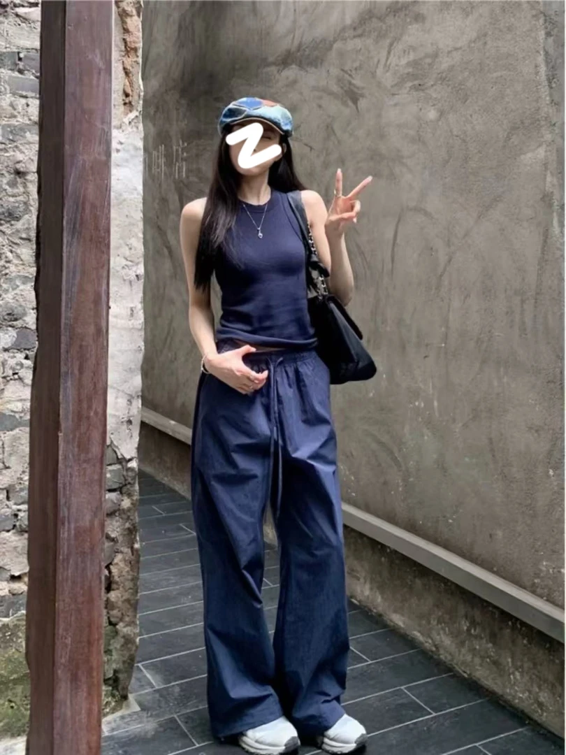 夏季新款辣妹纯欲高领女背心打底内穿外搭显瘦修身内搭遮副乳102