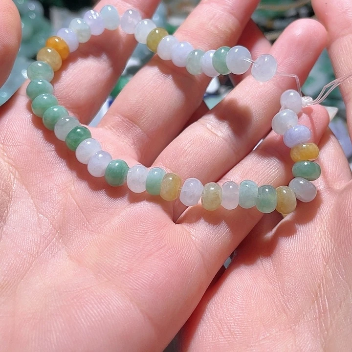 翡翠未镶嵌颈饰天然