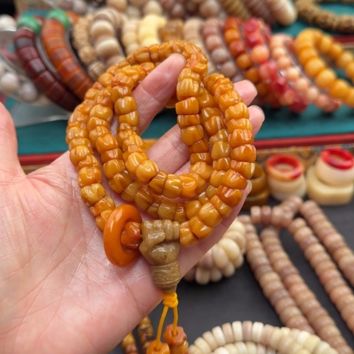 手串/手链牛骨10尺寸大肠108颗