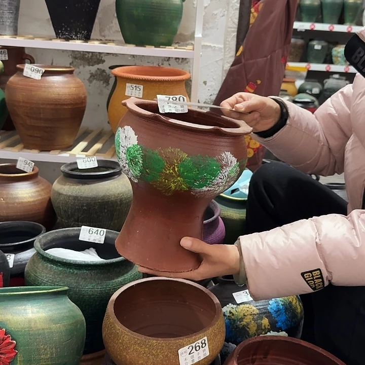 瑕疵彩绘780高度23口径19