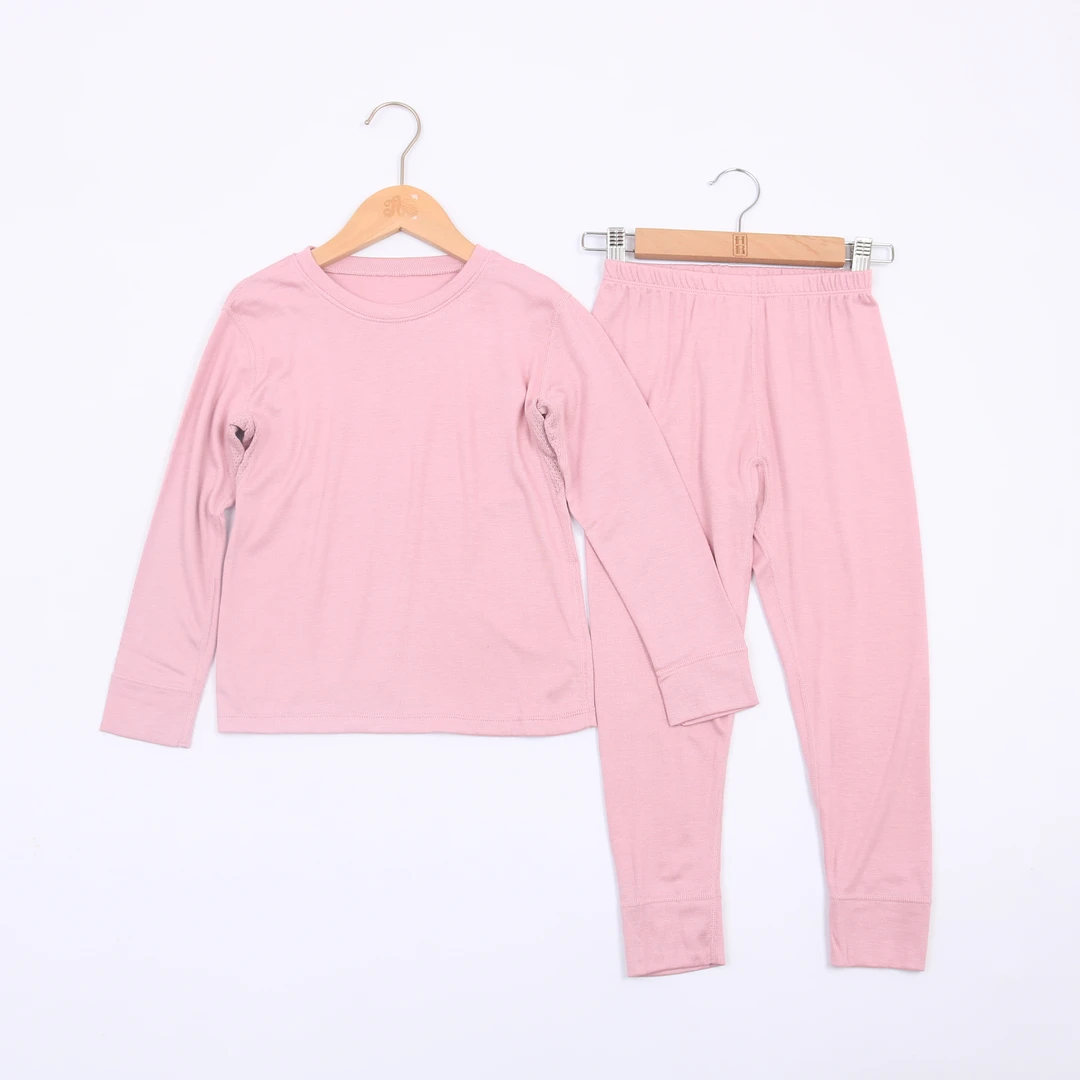 儿童秋衣秋裤内搭打底套装中大童事宜家居服宝宝暖气房衣服