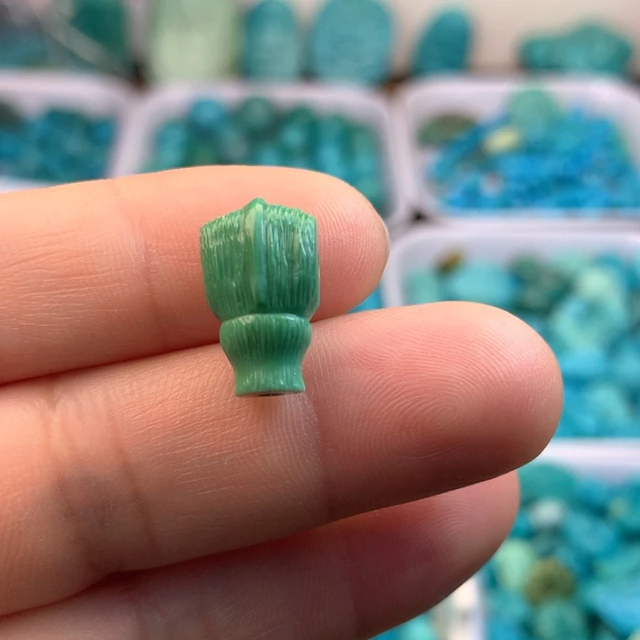 绿松石未镶嵌吊坠(不含链)